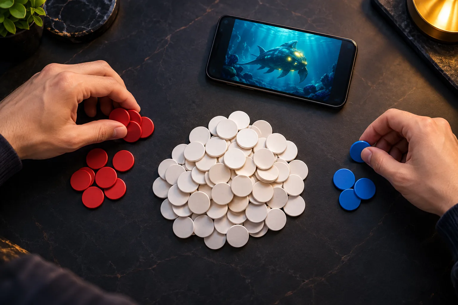 Illustration for Fishing Game: Choosing Between More Shots and Bigger Exposure