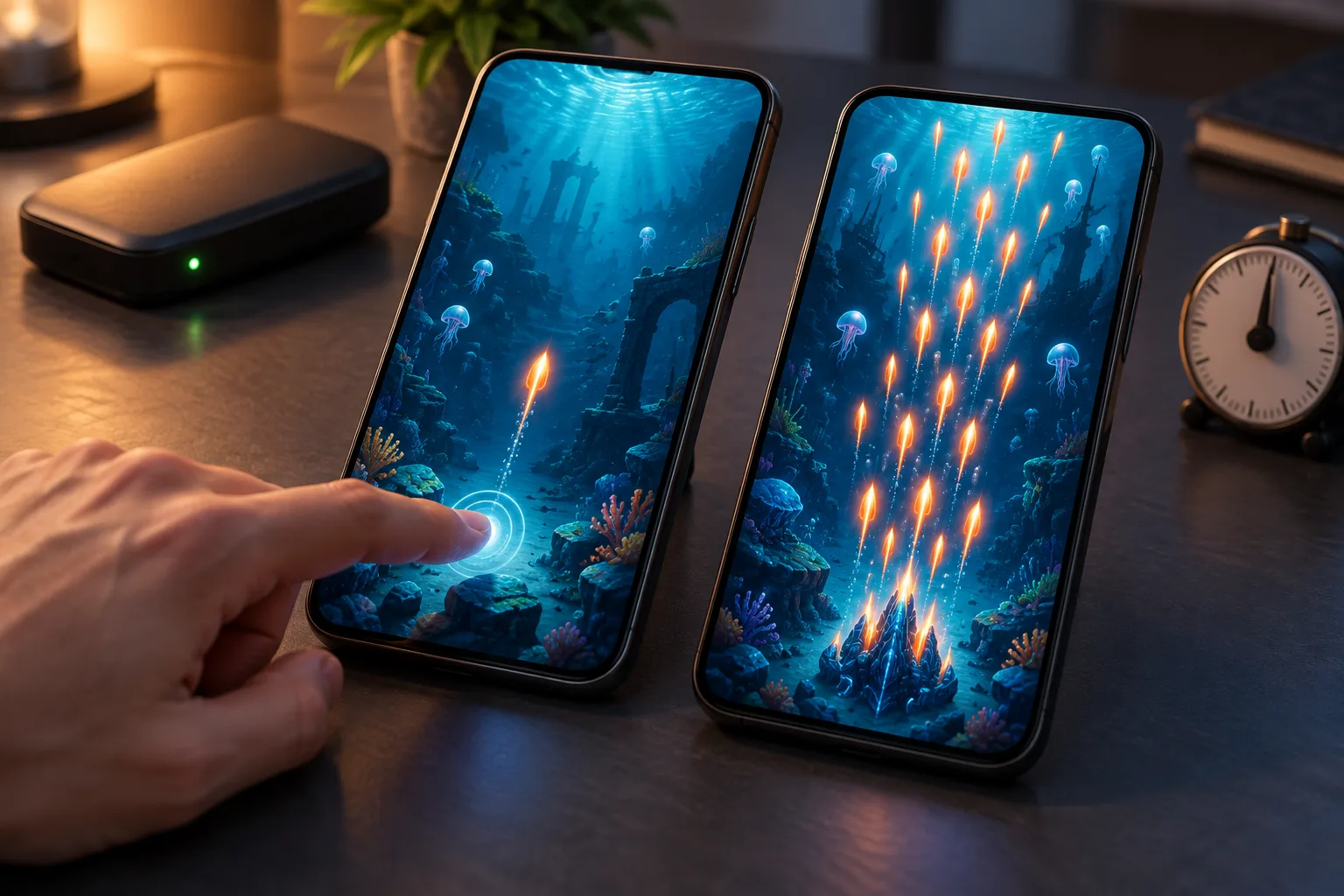 Illustration for Fishing Game: Choosing Between More Shots and Bigger Exposure